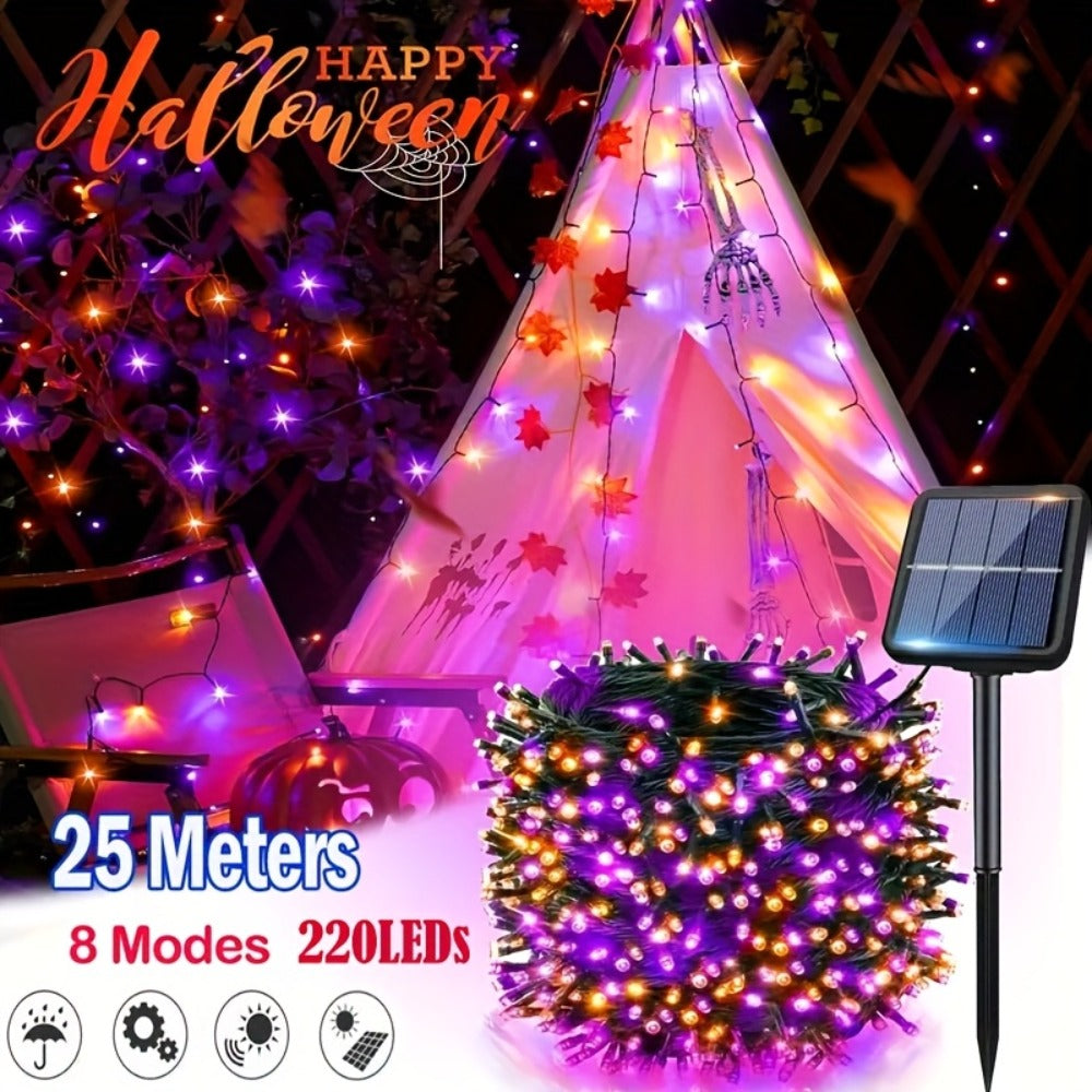 Solar Rope Lights Outdoor, Fairy String Lights with Remote Control 8 Modes 1200mAh Battery for Garden Patio Fence Tree Wedding Party