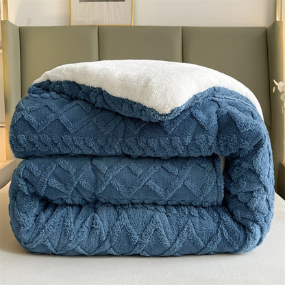 Plush Thick Comforter Blanket – Premium Warm Winter Duvet with 100% Microfiber Fill, Soft Fluffy Bedding for Bedroom & Hotel