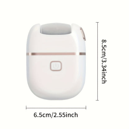 Electric Callus Remover Rechargeable Foot Grinder with 3 Replacement Heads 2 Speed Settings IPX5 Waterproof USB Charging Portable Pedicure