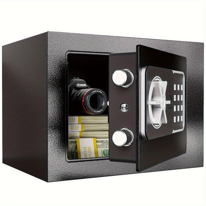 Fingerprint Safe Box with Password and Key Lock 0.3 0.8 1.13 1.71 Cu Ft Home Security Safe for Entryways, Bedrooms and Living Spaces