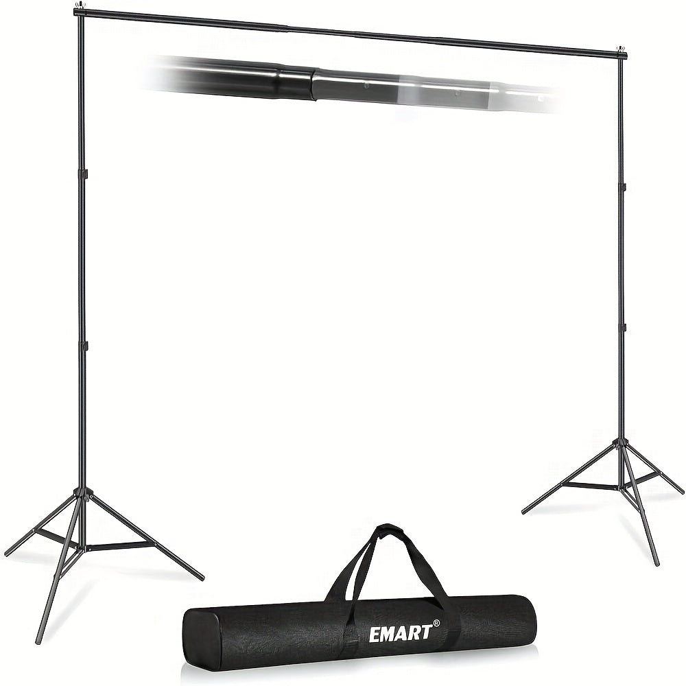 Balloon Projector Backdrop Stand 10x7Ft Adjustable with Carrying Bag, Background Support System for Photography, Events, Weddings