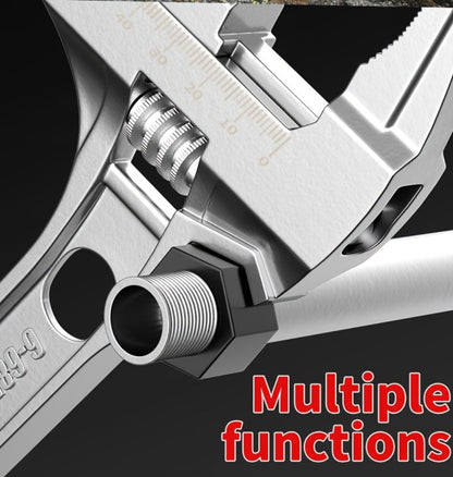 Bathroom Wrench Tool Multifunctional, Adjustable Double-Ended Open-End Wrench for Sink, Faucet, Water Pipe & Heating Repair