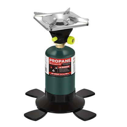 Backpacking Stove Bottletop Propane, Hotdevil HD-5005 Camping Stove with Instant Ignition, Propane & MAPP Gas Compatible