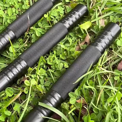 Adjustable Trekking Pole Titanium Alloy Hiking Stick with Built-in Compass Combination Lock Canvas Storage Bag Lightweight Telescopic