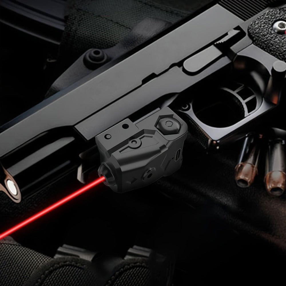 Pistol Laser Sight Ultra Compact Red Green Purple Laser for Guns with Type-C Charging – Universal 20mm Picatinny Rail Mount