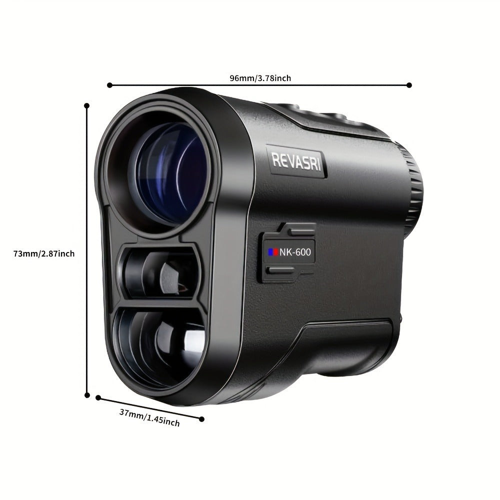 Multi-Function Golf Rangefinder 650 Yards | Golf Mode, Slope Compensation, Speed, Height & Horizontal Distance Measurement