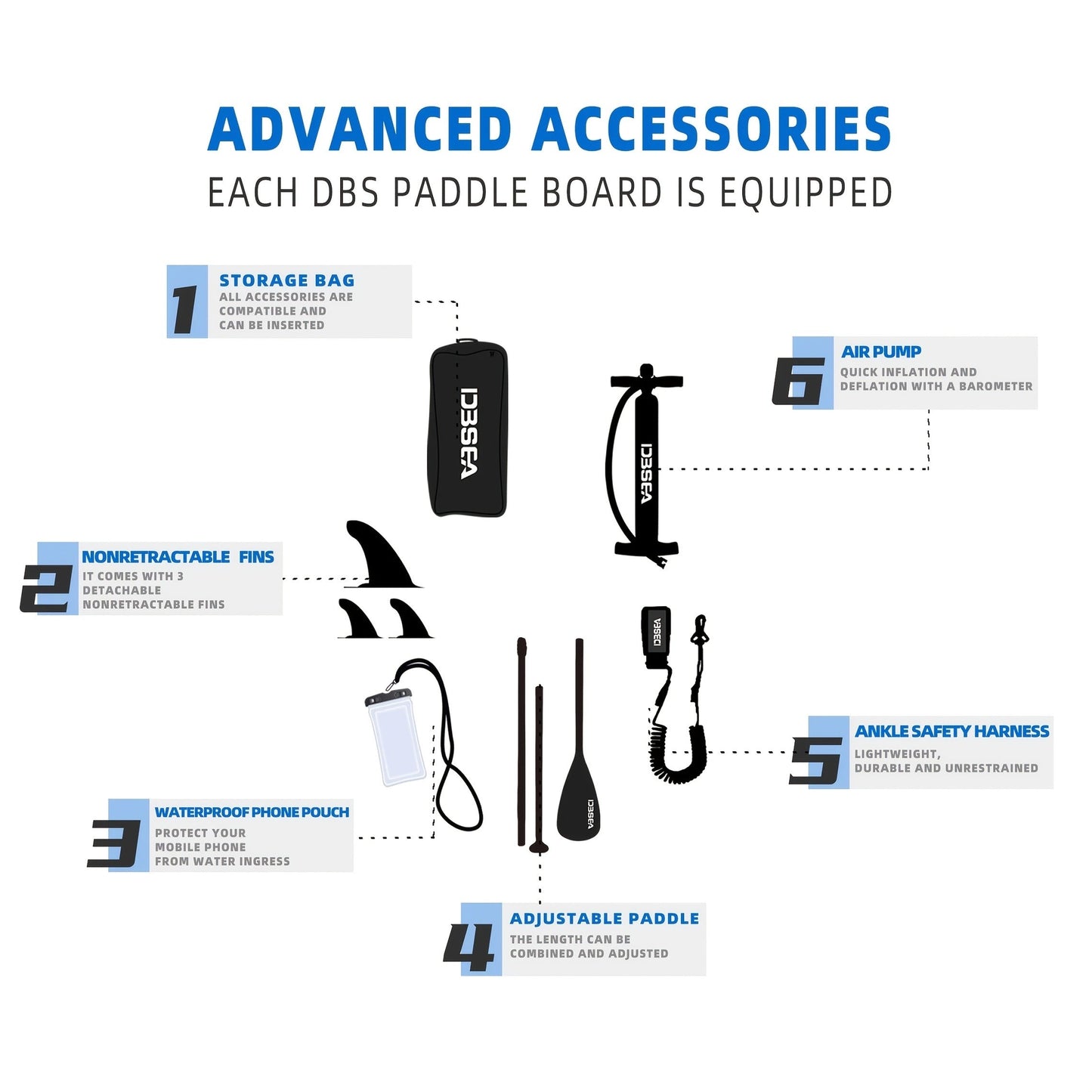 Wide Inflatable SUP Board 11ft x 32'' Extra Wide Stand Up Paddle Board for Youth Adults with Backpack Dry Bag Paddle Leash Hand Pump Fins