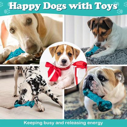 Indestructible Dog Chew Toy Nylon Bone for Aggressive Chewers – Tough Durable Dog Bone for Super Chewers, Long Lasting Chew Toys