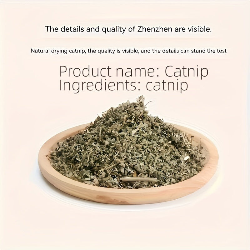 Natural Cat Treats 100g – Dried Herb Snacks for Cats to Aid Digestion, Reduce Hairballs & Stress, Promote Oral Health and Stimulate Natural