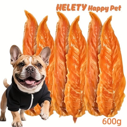 Air-Dried Dog Treats Chicken & Duck Breast Sticks – Single Ingredient Grain Free High Protein Dog Chews, Natural Jerky Snacks for Dogs