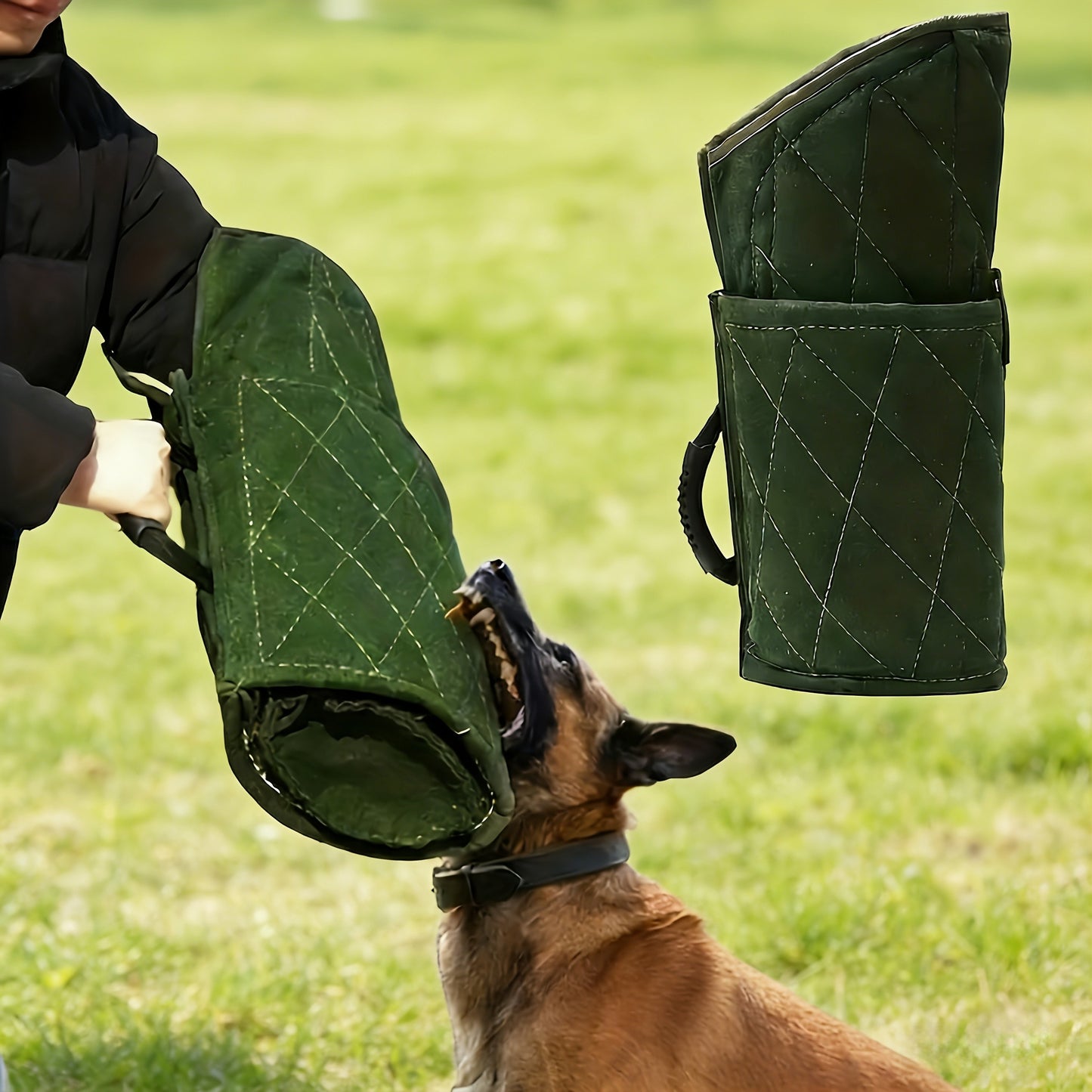Dog Bite Sleeve for K9 Training – Heavy Duty Dog Training Sleeve for Pitbull German Shepherd Large Dogs, IPO Obedience Bite Tug Toy