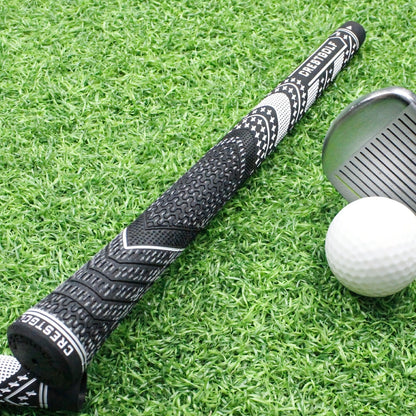 Midsize Golf Grips Set 13 Pack – All Weather Hybrid Rubber Golf Club Grips with Ecological Yarn Thread Technology, Multiple Colors