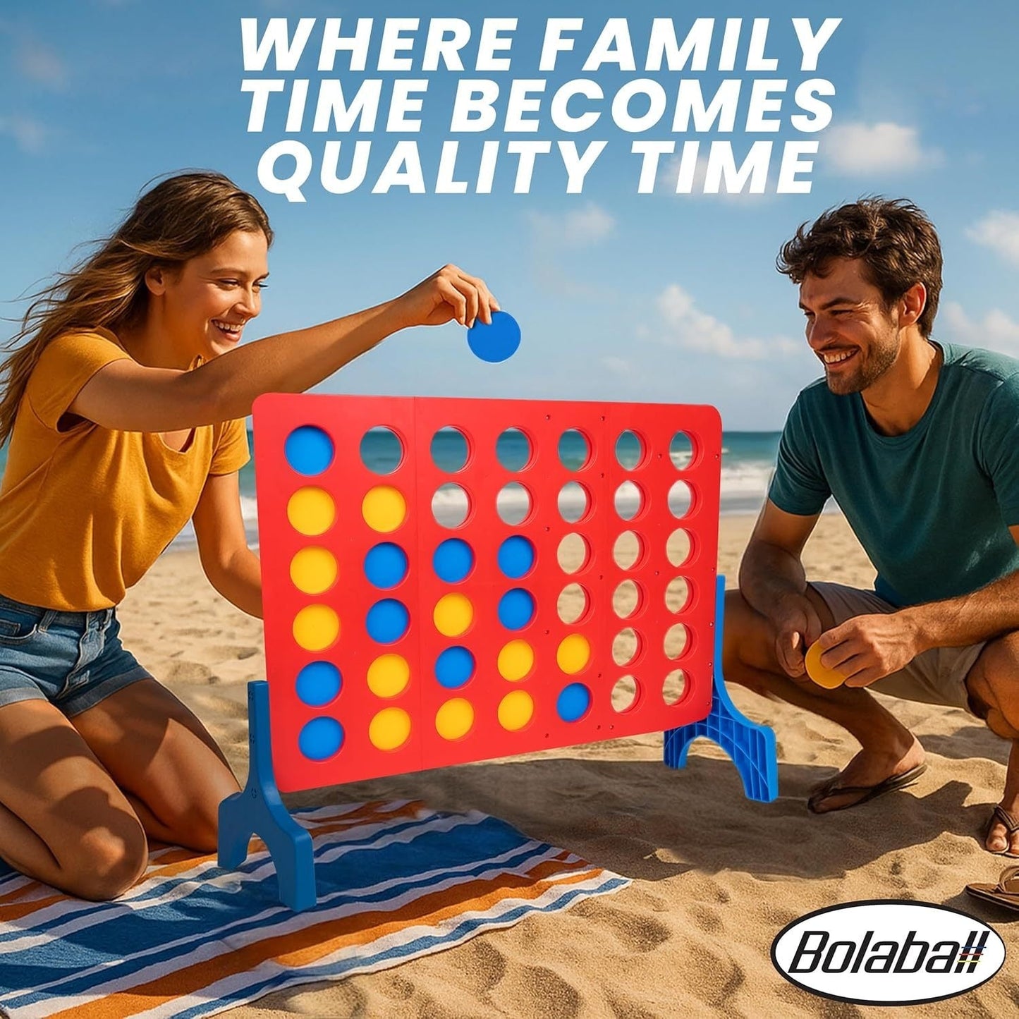 Outdoor Lawn Toss Game Set – Washer Toss & Ladder Toss for Backyard Party, Portable Yard Games for Adults Kids Family
