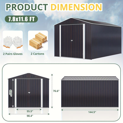 Polycarbonate Greenhouse Kit with Frame, for Garden, Patio and Yard Use, with the Listed Configuration