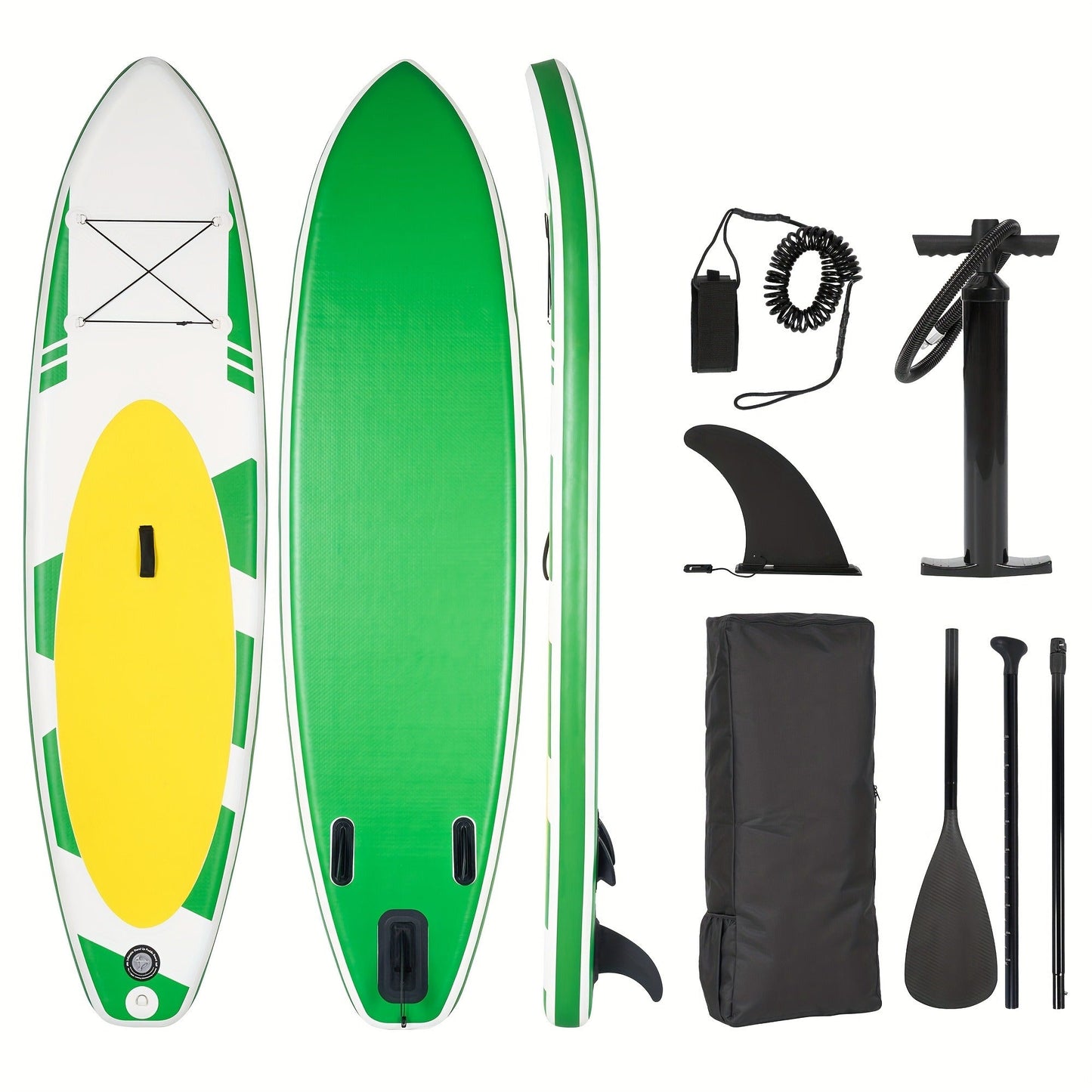 14ft Inflatable Racing Paddle Board SUP with Pump Adjustable Paddle & Backpack – 3D Non-Slip EVA Deck Ultra-Lightweight 23lbs Touring Stand