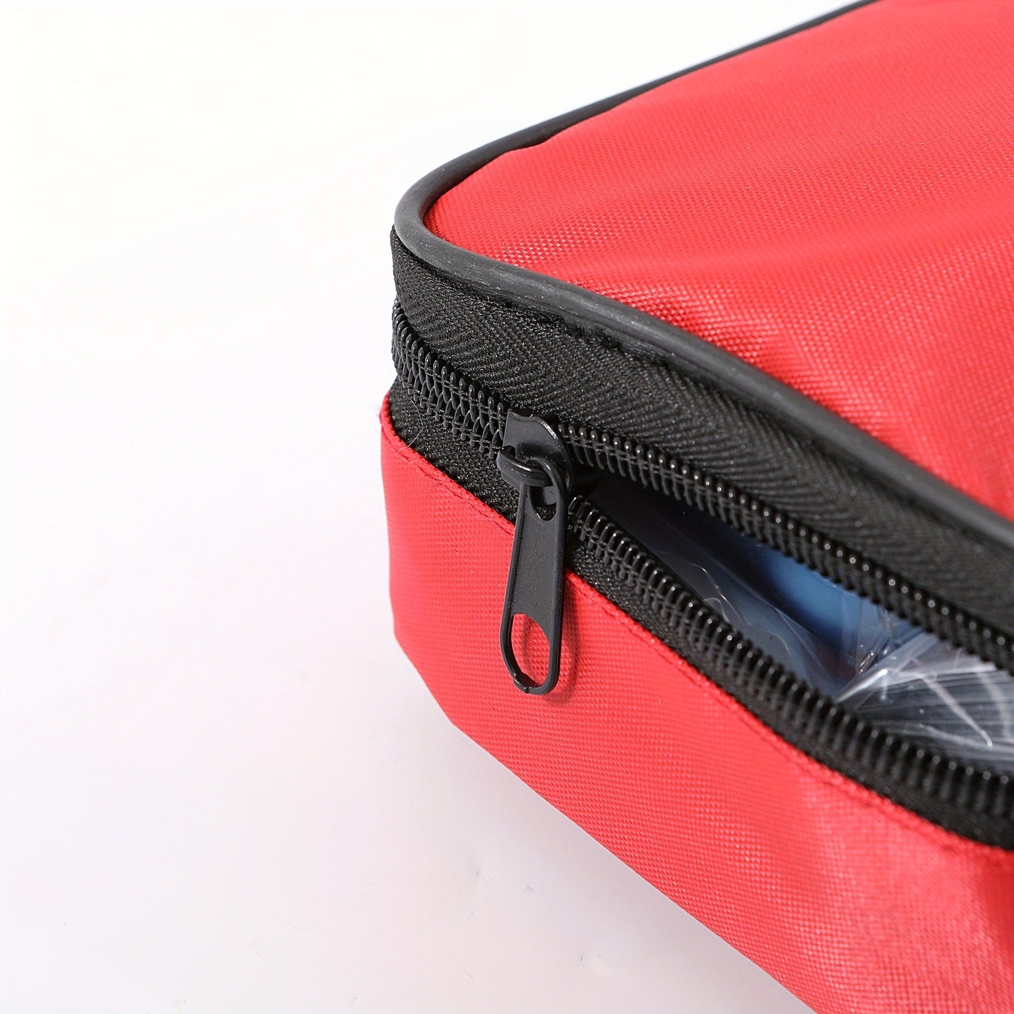 344-Piece First Aid Supply Kit in Compact Red Zipper Case with Listed 30-Category Assortment