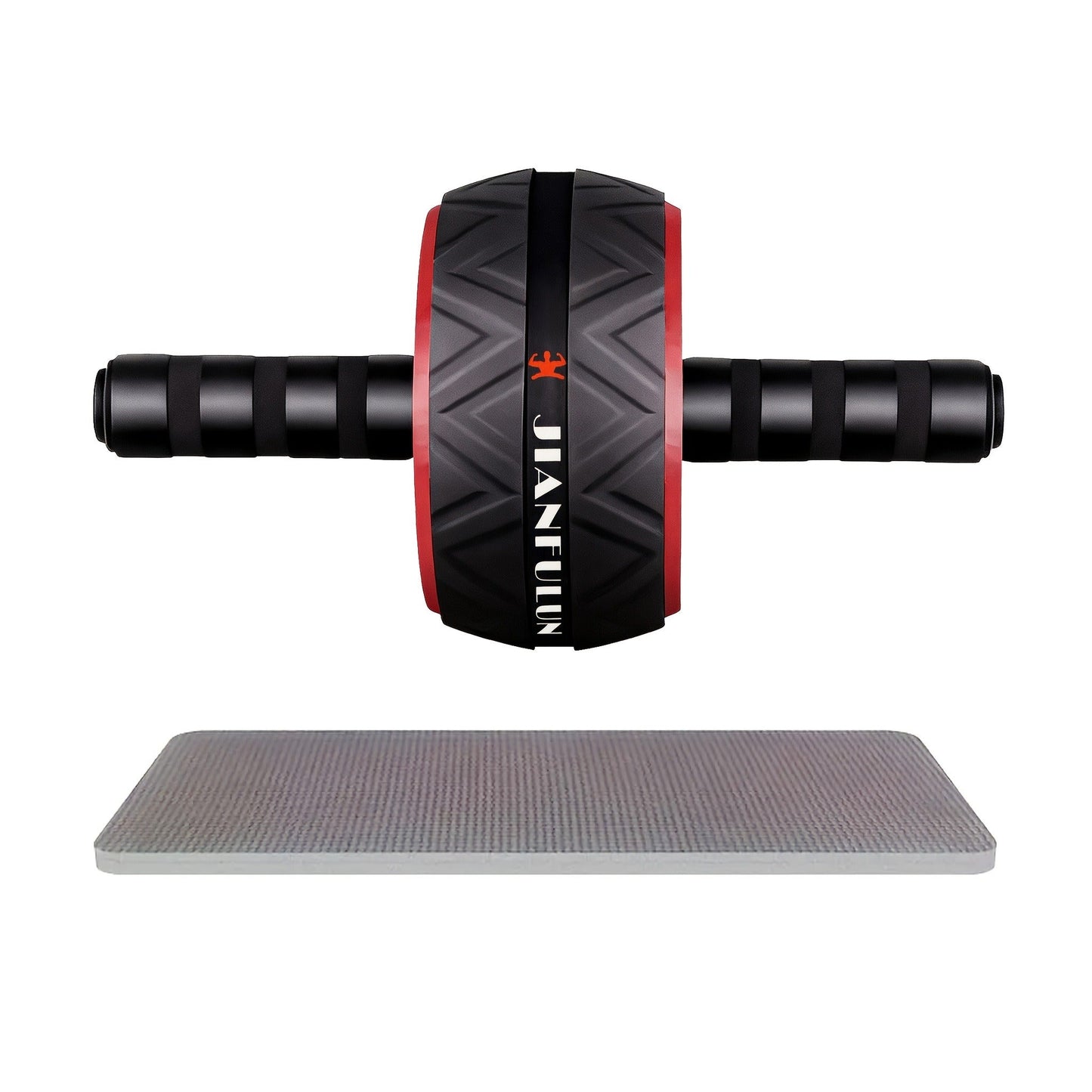 Ab Wheel Roller with Knee Pad – Core Strength & Balance Training, Abdominal Crunch Machine for Home Gym, Arm & Abs Muscle Toning