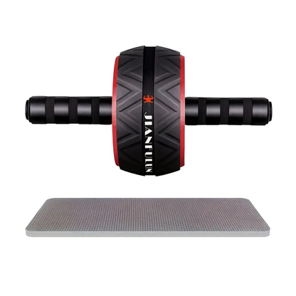 Ab Wheel Roller with Knee Pad – Core Strength & Balance Training, Abdominal Crunch Machine for Home Gym, Arm & Abs Muscle Toning