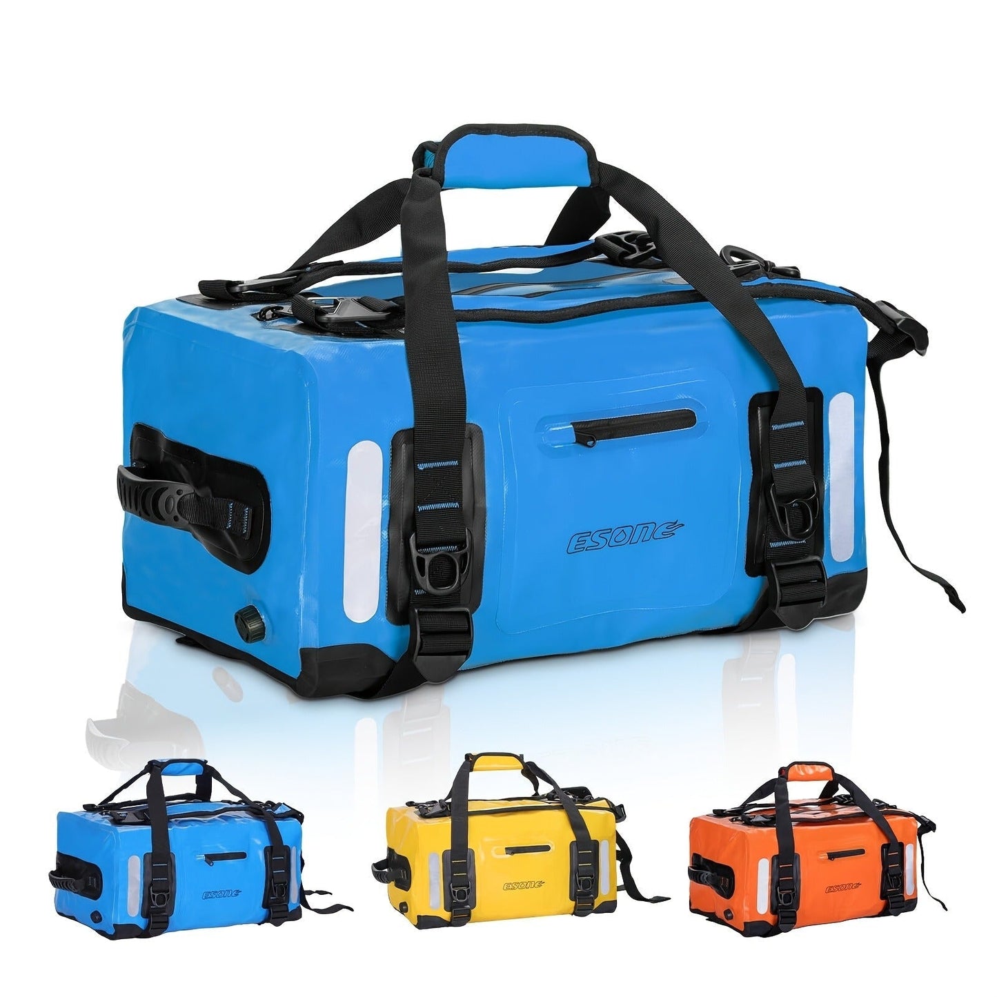 Waterproof Dry Bag Backpack – 40L / 60L Duffel for Kayaking, Camping, Paddle Board & Surfing | Men & Women