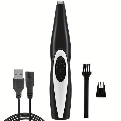 Pet Detail Trimmer Cordless USB Rechargeable – Ceramic Blade Precision Clipper for Dogs Cats Face Paws Ears Eyes Tail
