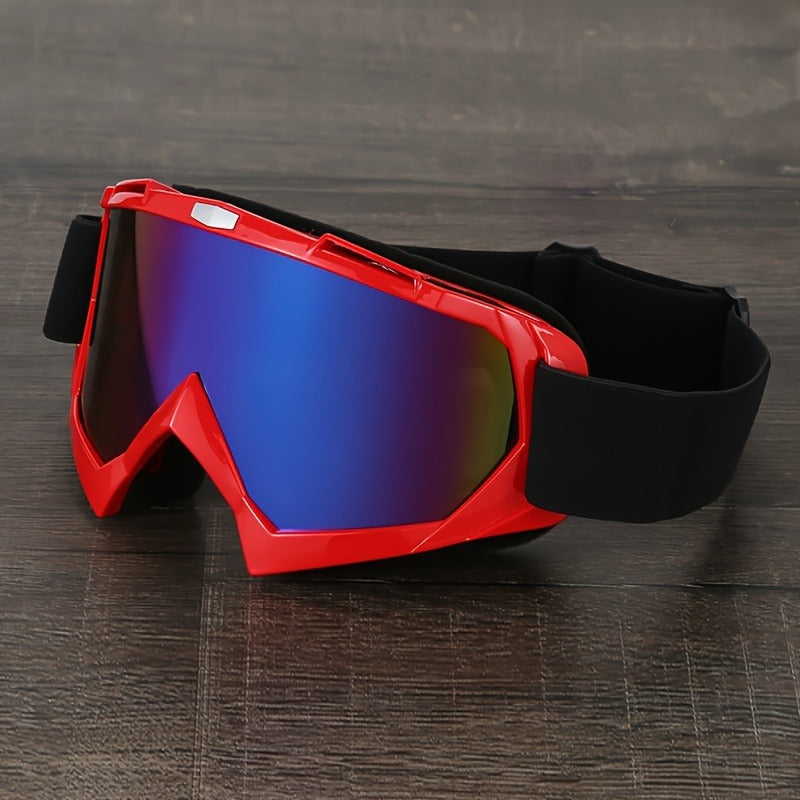 Thirty-Style NAFEIB Ski Goggle and Matching Headwear Set with Mirrored, Clear, Silver and Gray Lens Options
