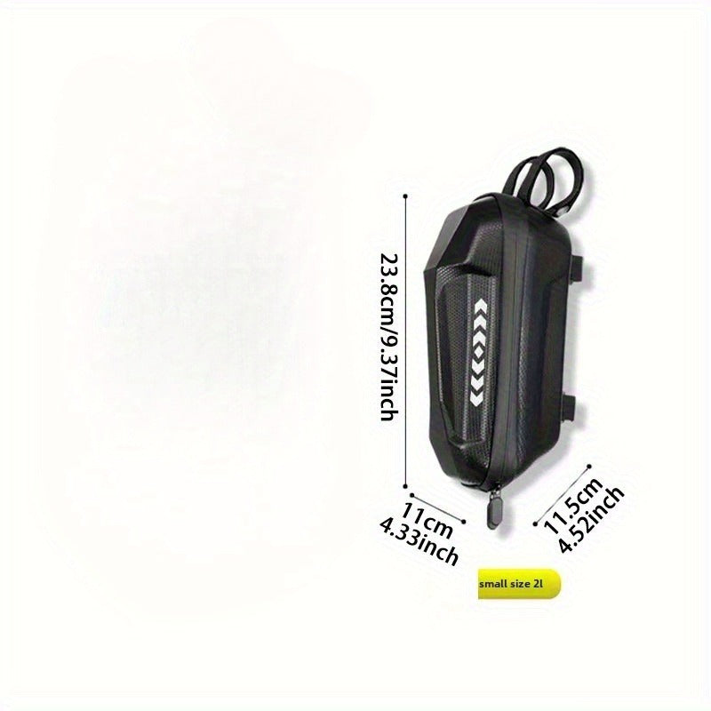 Electric Scooter Handlebar Bag Front Storage 2L Large Capacity – Portable Waterproof Handlebar Pouch for Phone, Wallet & Essentials