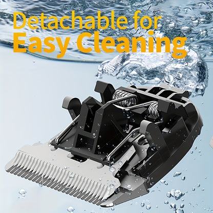 Pet Grooming Kit with Quiet Rechargeable Clippers – Cordless Electric Shaver & Complete Tool Set for Dogs and Cats
