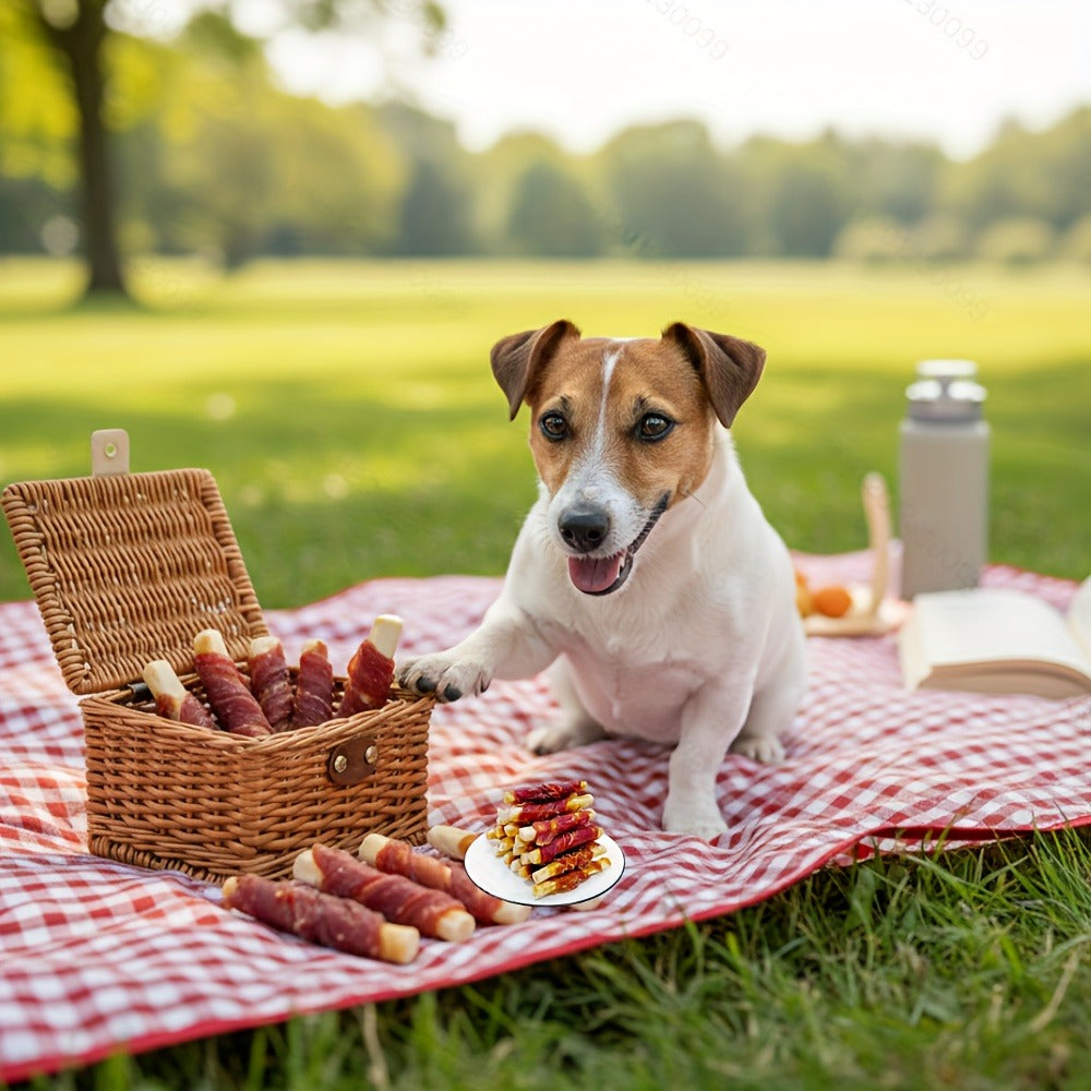 Dog Treats High Protein Training Sticks Chicken Duck Sweet Potato Milk Flavor Healthy Digestible Reward Snacks for Small Medium Large Dogs