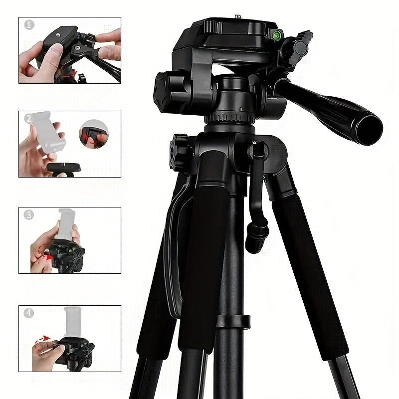 Adjustable V-Shape Shooting Tripod Stand 21-59 Inch, Heavy Duty Rifle Gun Rest Tripod for Outdoor Hunting Shooting Practice Photography