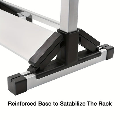 Aluminum Fishing Rod Holder Rack Holds Up to 24 Rods, Portable Lightweight Rust-Resistant Rod Stand with Cushioned Holders & Carrying