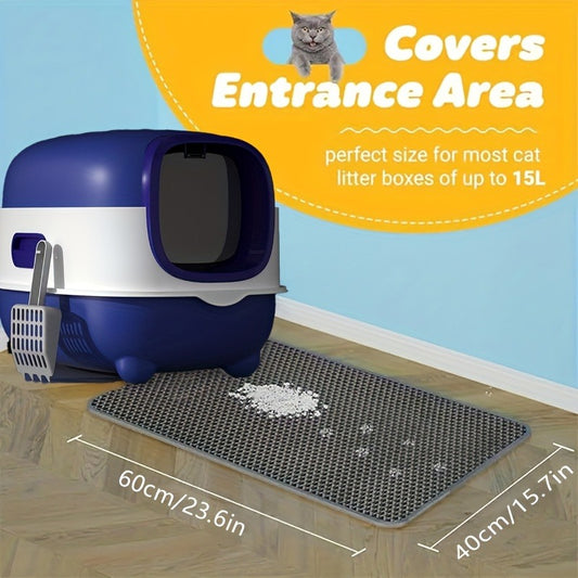 Enclosed Cat Litter Box with Odor Control – Foldable Top Entry Design, Splash-Proof Walls, Compact Size for Small Spaces