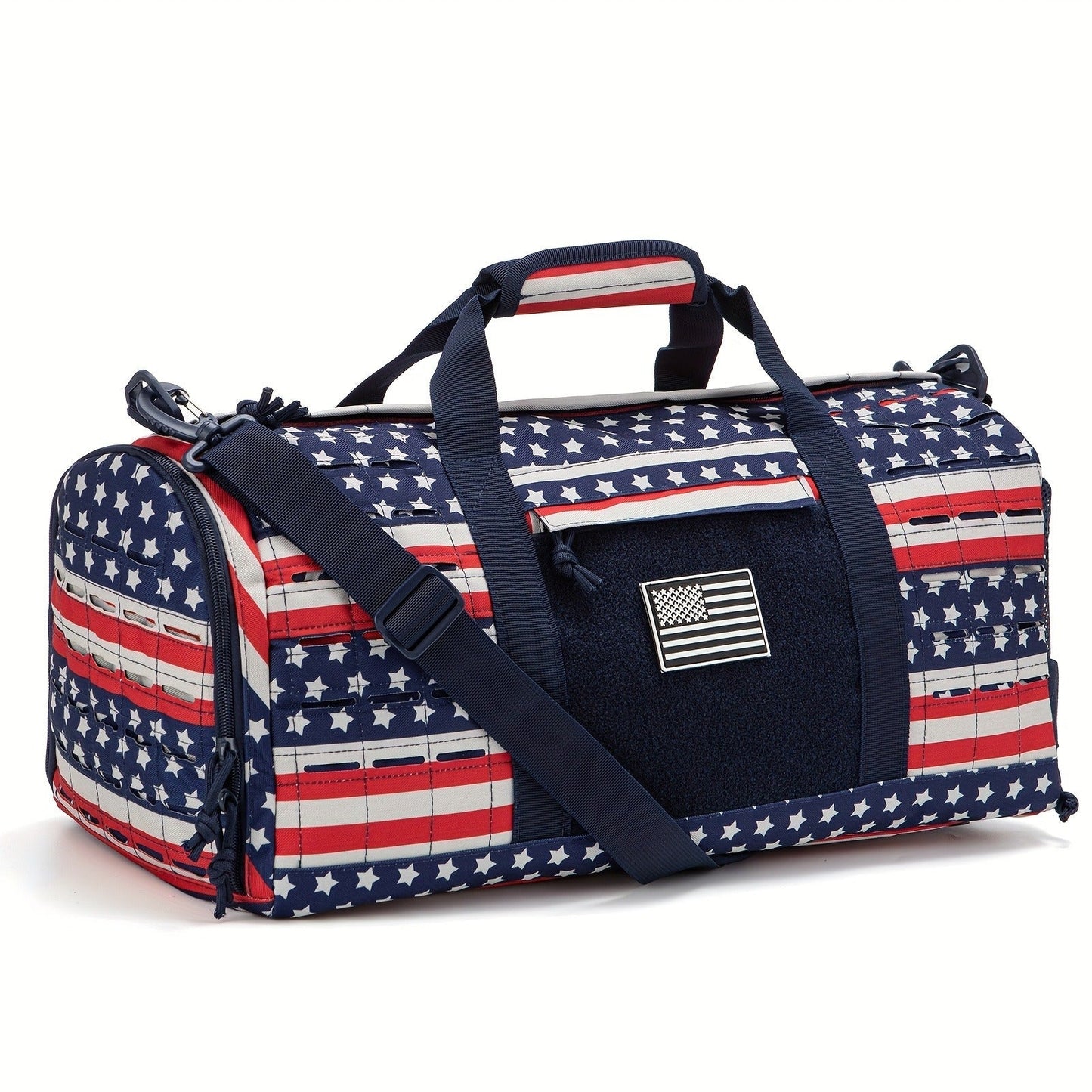 Tactical Duffle Bag 40L for Men Heavy Duty Gym Bag with Shoe Compartment Laptop Pocket Waterproof Sport Travel Bag Weekender Overnight Bag