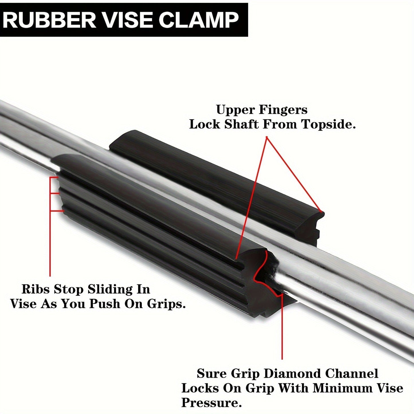 Golf Club Regripping Kit with 5 oz Solvent, 15 Tape Strips, Hook Knife and Rubber Vise Clamp