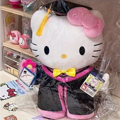 Hello Kitty Graduation Cap and Gown Set, Officially Licensed Sanrio Doctoral Cap & Bachelor Gown