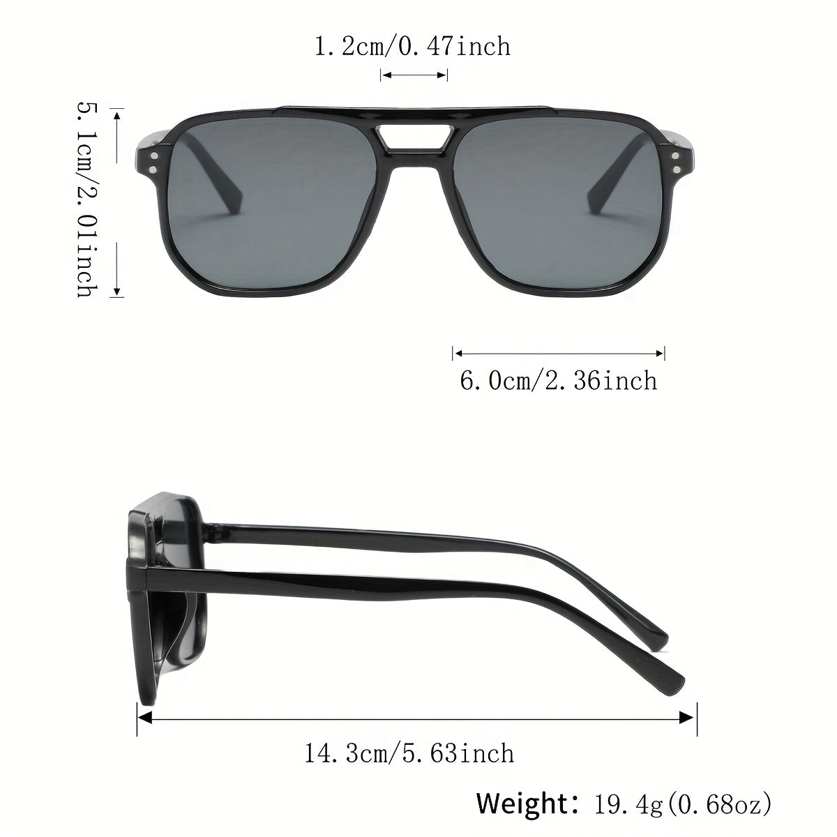 Oversized Round Novelty Glasses 12 Pack Multicolor Tortoiseshell – Double Frame Full Rim Plastic Eyewear Bulk Set for Party Prom Photo Shoot