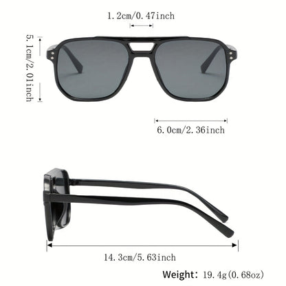 Oversized Round Novelty Glasses 12 Pack Multicolor Tortoiseshell – Double Frame Full Rim Plastic Eyewear Bulk Set for Party Prom Photo Shoot
