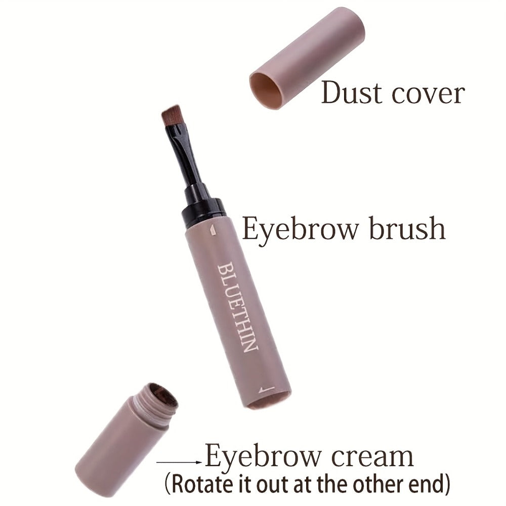 Waterproof Eyebrow Pencil Double-Ended Micro Precision Tip – Smudge-Proof Brow Definer, for Makeup, Travel and Everyday Vanity Use