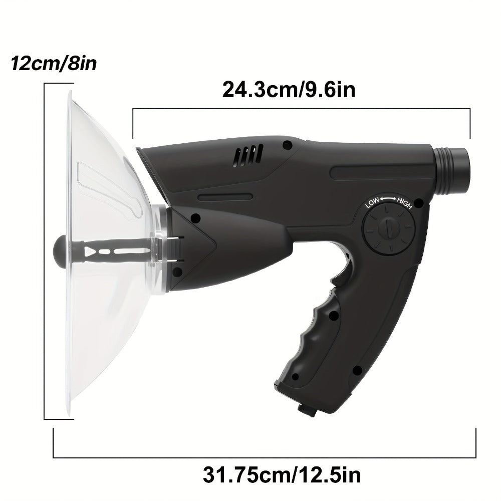 Bionic Ear Monocular Bird Listening Device 8x Magnification, ProSound Digital Sound Amplifier, Long Range 1200M