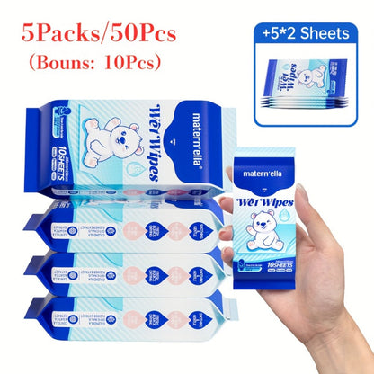 Flushable Wet Wipes for Adults with Probiotics, Plant-Based Fibers, Fragrance Free, Sewer Safe, & Thick Disposable Butt Wipes