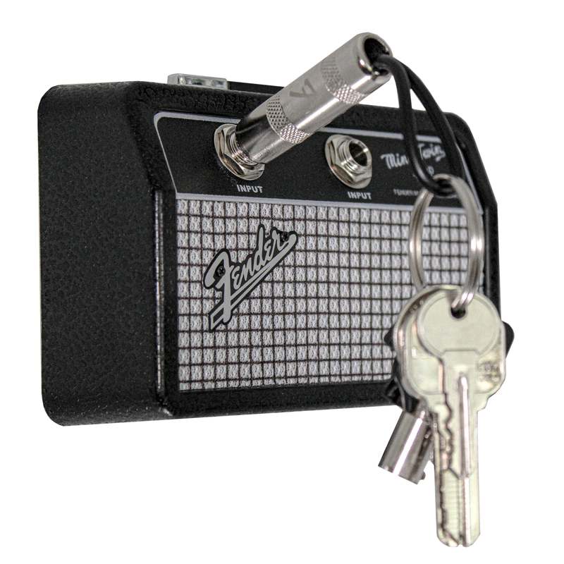 Fender Jack Rack Mini Guitar Amp Key Holder by Pluginz Licensed Wall Mount Keychain Rack for Entryways, Bedrooms and Living Spaces