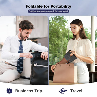 Foldable 3-in-1 Wireless Charging Station with LED Indicator & Anti-Slip Fast Charge for iPhone 17 16 15 14 13 12 11 Pro Max XR XS