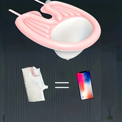 Inflatable Shampoo Basin for Bedridden Elderly - 4pcs Portable Hair Washing Basin with Air Pump & Drainage