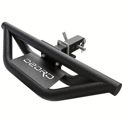 Hitch Step Bar for 2-Inch Trailer Hitch Receiver – Non-Slip Rust-Resistant Rear Bumper Guard, No-Drill Plug-In Install
