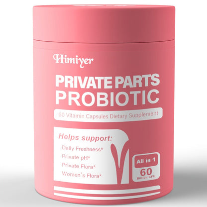 Women's Probiotic Capsules with Lactobacillus Acidophilus & Rhamnosus for Intimate Flora Balance