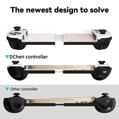 Bluetooth Wireless Gamepad Controller for iPhone Android PC Tablet Steam Deck, Rechargeable, Design