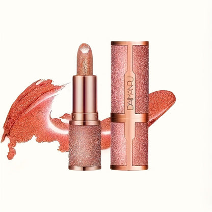 Shimmer Lipstick Set 2 Piece, Starry Sky High Gloss Waterproof Lip Color, Durable Glossy Shiny Lips Makeup for Women
