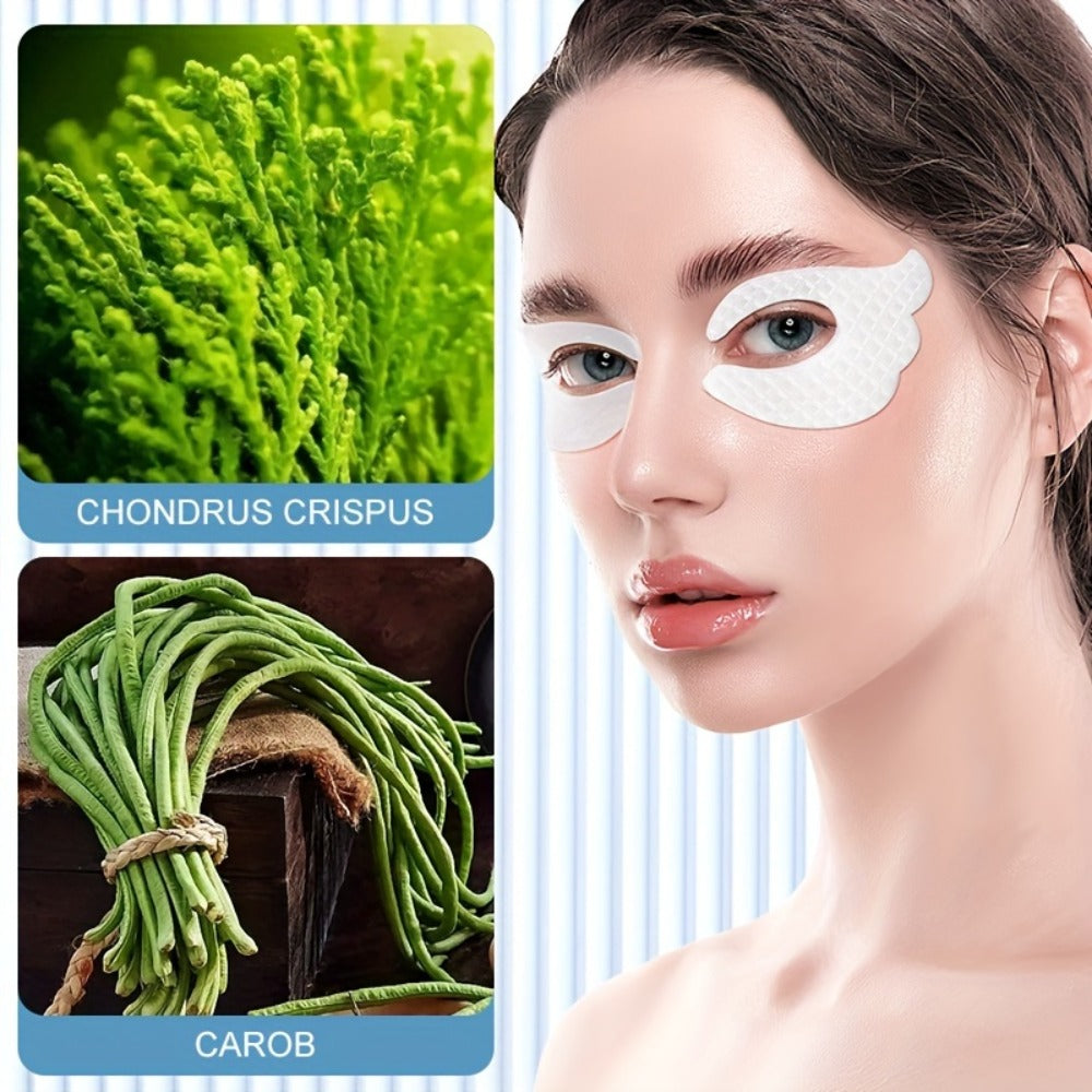 Marine Collagen & Niacinamide Eye Mask 15 Pairs 3 Boxes – Butterfly Design Moisturizing Under Eye Patches for Dark Circles Puffiness