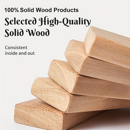 Mechanical Kitchen Timer with Loud Alarm – Black Walnut Wood Cooking Timer, 100% Battery-Free Desktop Timer for Cooking