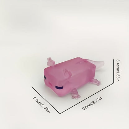 Axolotl Squishy Squeeze Toys 2 Pack for Parties, Celebrations and Guest Favors, with the Listed Configuration