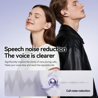 Butterfly Earring Wireless Earphones Open-Ear AI Translation HD Calls Touch Control for Bedside Audio, Alarms and Room Entertainment